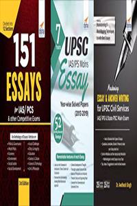 Combo - Mastering Essay Writing for UPSC IAS Main Exam with Past 7 year Papers & 151 Practice Essays