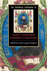 Cambridge Companion to Early Modern Women's Writing