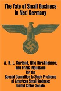 Fate of Small Business in Nazi Germany
