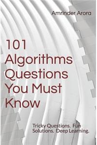101 Algorithms Questions You Must Know