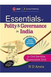 Essentials of Polity & Governance in India Civil Services Examination 2018