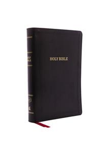 KJV Holy Bible: Giant Print with 53,000 Cross References, Deluxe Black Leathersoft, Red Letter, Comfort Print (Thumb Indexed): King James Version
