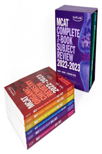 MCAT Complete 7-Book Subject Review 2022-2023