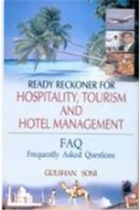 Ready Reckoner for Hospitality, Tourism and Hotel Management