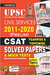 UPSC CSAT Paper-2 Yearwise & Topicwise (2011-2020)-E-2021 New