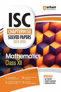 Isc Chapter Wise Solved Papers Maths