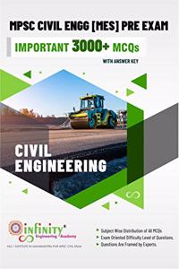 MPSC CIVIL ENGINEERING PRE 3000 Important MCQs