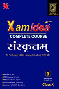 Xam Idea Complete Course Sanskrit for CBSE Class 10 - 2020 Exam
