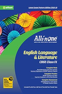 CBSE All In One English Language and Literature CBSE Class 9 (based on Books Beehive and Moments) for 2018 - 19