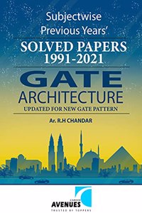 Subjectwise Previous Years' Solved Papers GATE ARCHITECTURE (GATE 2022)