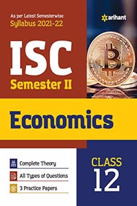Arihant ISC Economics Semester 2 Class 12 for 2022 Exam