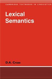 Lexical Semantics