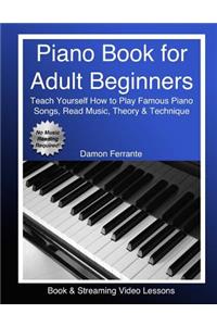 Piano Book for Adult Beginners