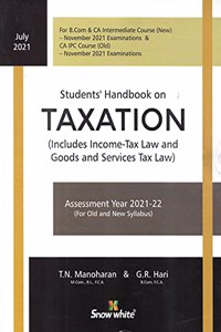 Students Handbook on Taxation (Includes Income-Tax Law And Goods And Services Tax Law)