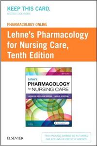 Pharmacology Online for Lehne's Pharmacology for Nursing Care (Access Card)