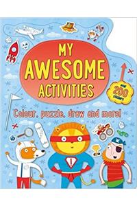 My Awesome Activities: Colour, Puzzle, Draw and More!