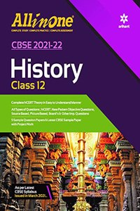 CBSE All In One History Class 12 for 2022 Exam (Updated edition for Term 1 and 2)