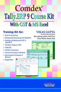 Comdex Tally.ERP 9 Course Kit with GST and MS Excel