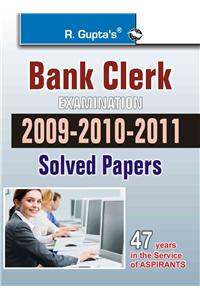 Bank Clerk Exam 2009-2012 Solved Papers