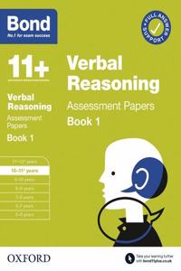Bond 11+: Bond 11+  Verbal Reasoning Assessment Papers 10-11 years Book 1