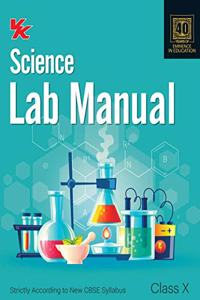 VK Publications Science Lab Manual (HB) for Class- 10 (CBSE 2022-2023)