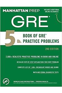 5 lb. Book of GRE Practice Problems