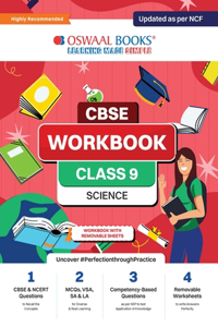 Oswaal NCERT & CBSE Pullout Worksheets Class 9 Science For 2024 Exam
