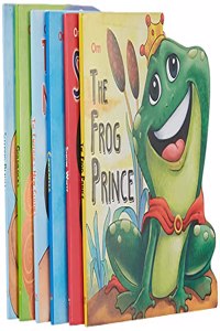 Cut Out Boards Books: Fairy Tales Pack 1 (Set of 6 Books) (SLEEPING BEAUTY, SNOW WHITE, CINDERELLA, GOLDILOCKS, FROG PRINCE, EMPERORS NEW CLOTHES) (Cutout Books)