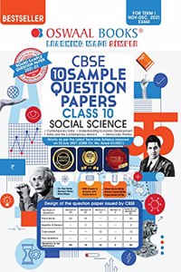 Oswaal CBSE Sample Question Papers Class 10 Social Science Book (For Term I Nov-Dec 2021 Exam)