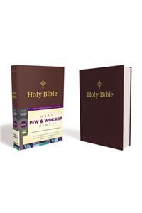 Nrsv, Pew and Worship Bible, Hardcover, Burgundy, Comfort Print