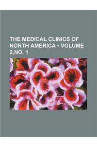 The Medical Clinics of North America (Volume 2, No. 1)