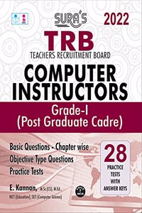 SURA`S TRB Computer Instructors Grade I Post Graduate Cadre Exam Books - LATEST EDITION 2022