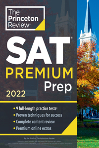 Princeton Review SAT Premium Prep, 2022