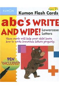 ABC's Write and Wipe Lowercase Letters