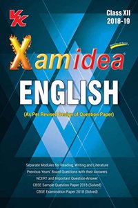 Xam Idea English Class 12 for 2019 Exam