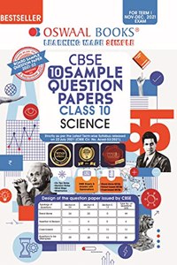 Oswaal CBSE Sample Question Paper Class 10 Science Book (For Term I Nov-Dec 2021 Exam)