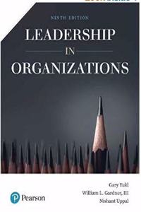 Leadership in Organizations |Ninth Edition|By Pearson