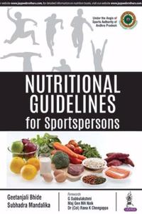 Nutritional Guidelines for Sportspersons