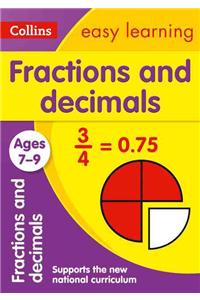 Collins Easy Learning Age 7-11 -- Fractions and Decimals Ages 7-9: New Edition