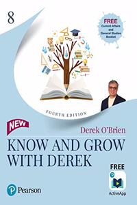 Know & Grow With Derek for Class Eighth| First Edition | By Pearson