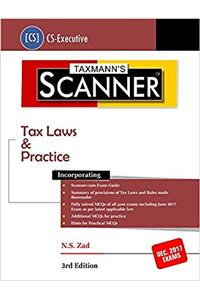 Scanner-Tax Laws & Practice (CS-Executive) (December 2017 Exams)