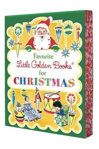 Favorite Little Golden Books for Christmas 5-Book Boxed Set