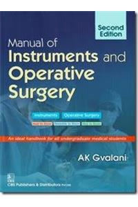 Manual of Instruments and Operative Surgery