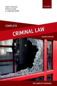 Complete Criminal Law 7th Edition