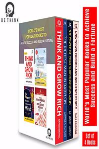 World's Most Popular Books to Achieve Success and Build a Fortune (Set of 4 Books)