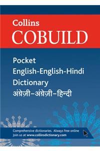 Collins Cobuild Pocket English-English-Hindi Dictionary