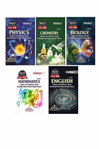 Nios 12 Class Set Of 5 Book ( Biology , Physics, Chemistry, Maths, English ) Class 12th (Open School ) (Paperback, RAKESH KUMAR)
