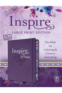 Inspire Praise Bible Large Print NLT