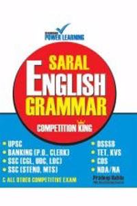 Saral English Grammar PB English