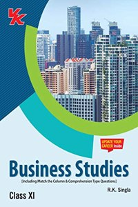 Business Studies (By- RK Singla) CBSE Class 11 Book (For 2023 Exam)